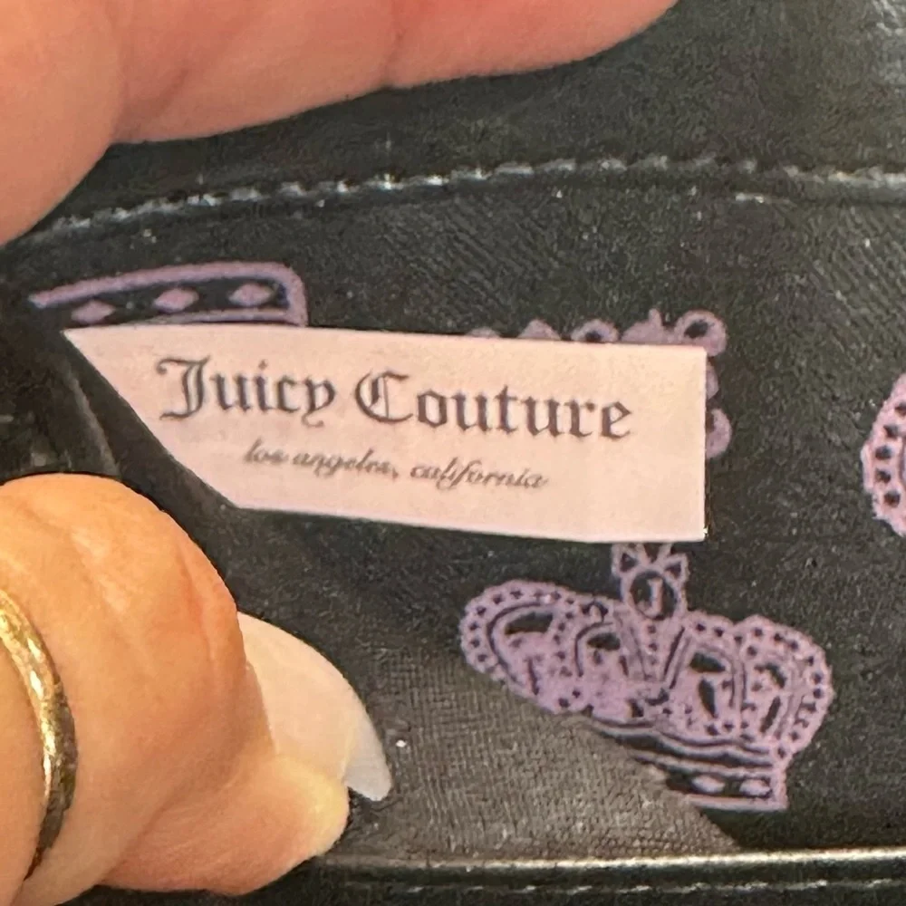Juicy Couture Scottie Y2K vintage velour zip wallet - Picture 14 of 15